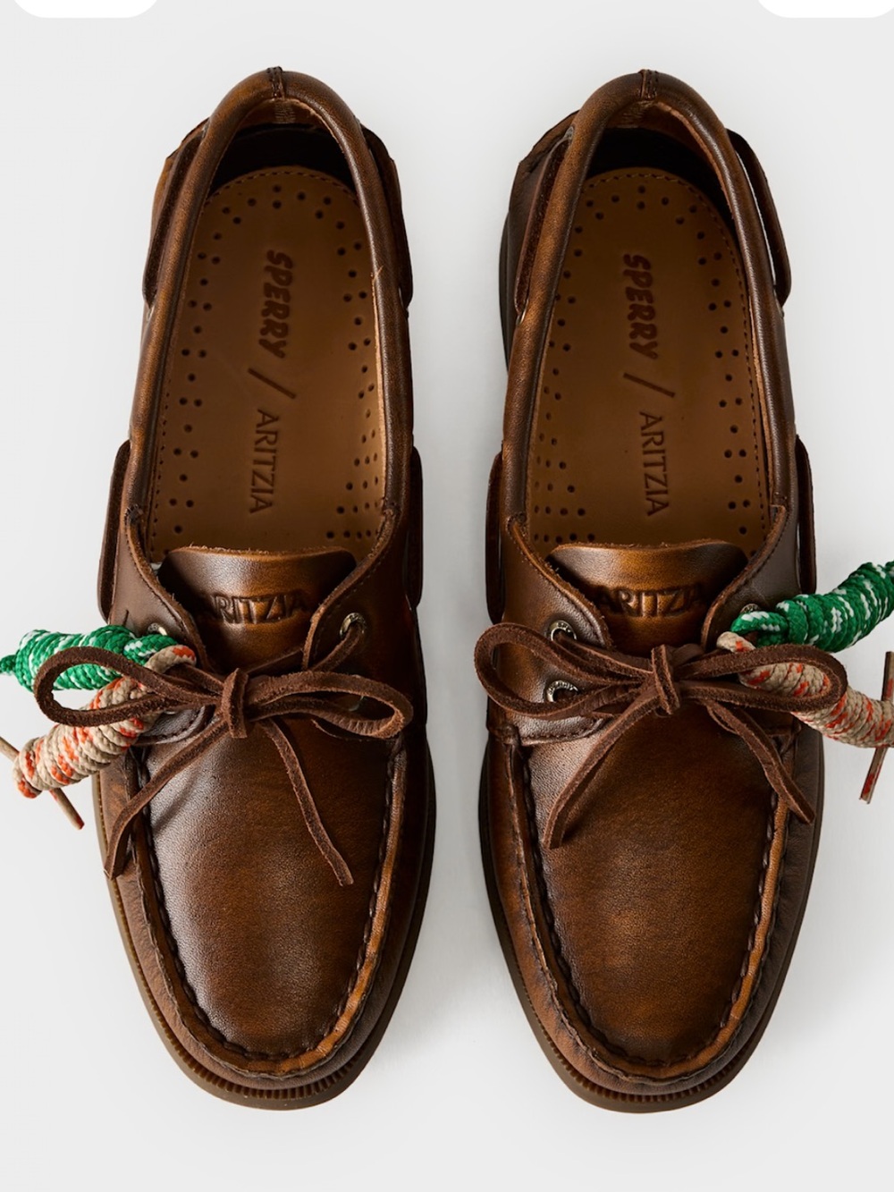 Sperry x Aritzia AO Boat Shoe Brown Boat Shoes